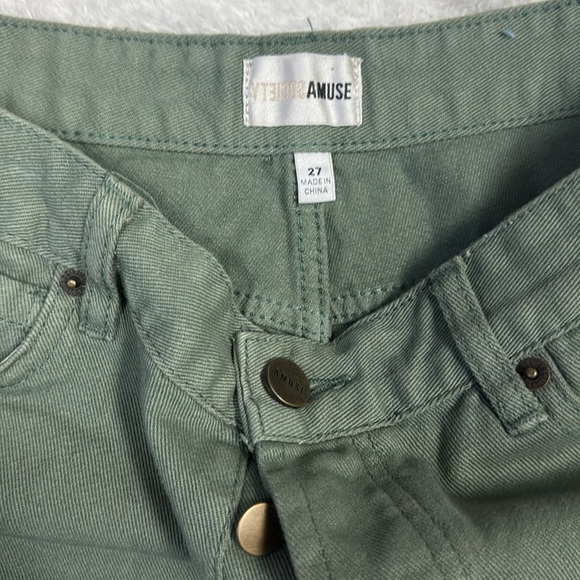 AMUSE SOCIETY DENIM SHORTS SIZE 27 - Picture 3 of 7